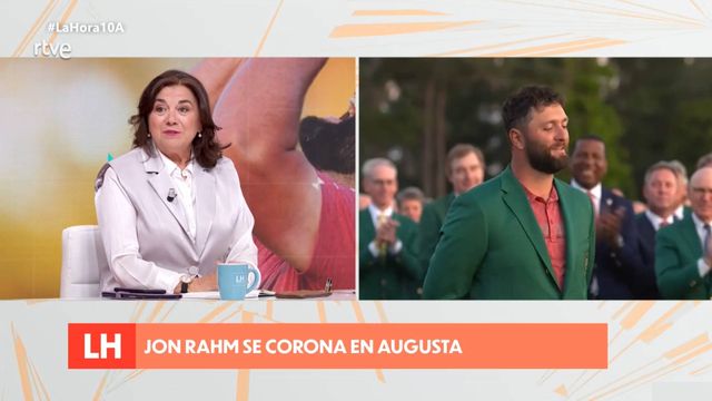 Lucía Méndez, en 'La hora de La 1'. (RTVE)
