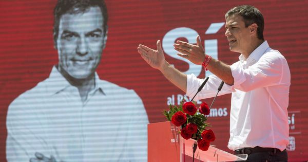 Foto: El ex secretario general del PSOE y candidato a las primarias, Pedro Sánchez. (EFE)