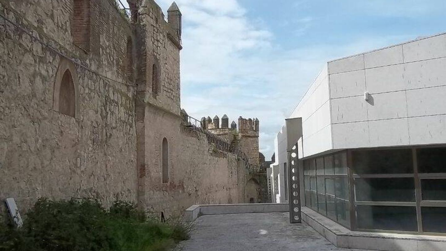Interior del Castillo de Maqueda (Toledo).