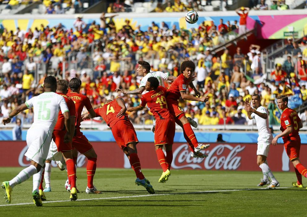 Foto: A pesar del sufrimiento ante Argelia, Bélgica demostró que tiene mimbres para confirmarse con la revelación del torneo. 