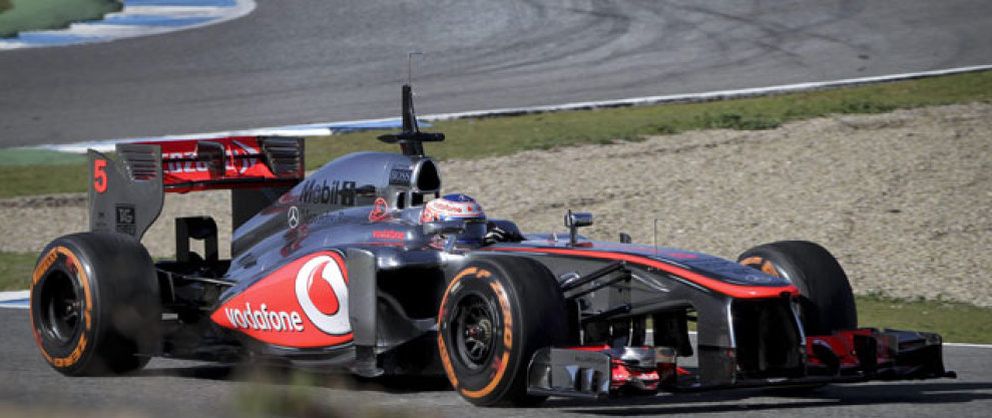 Foto: ¿Tienen un 'pepino'  Jenson Button y McLaren con el MP4-28?
