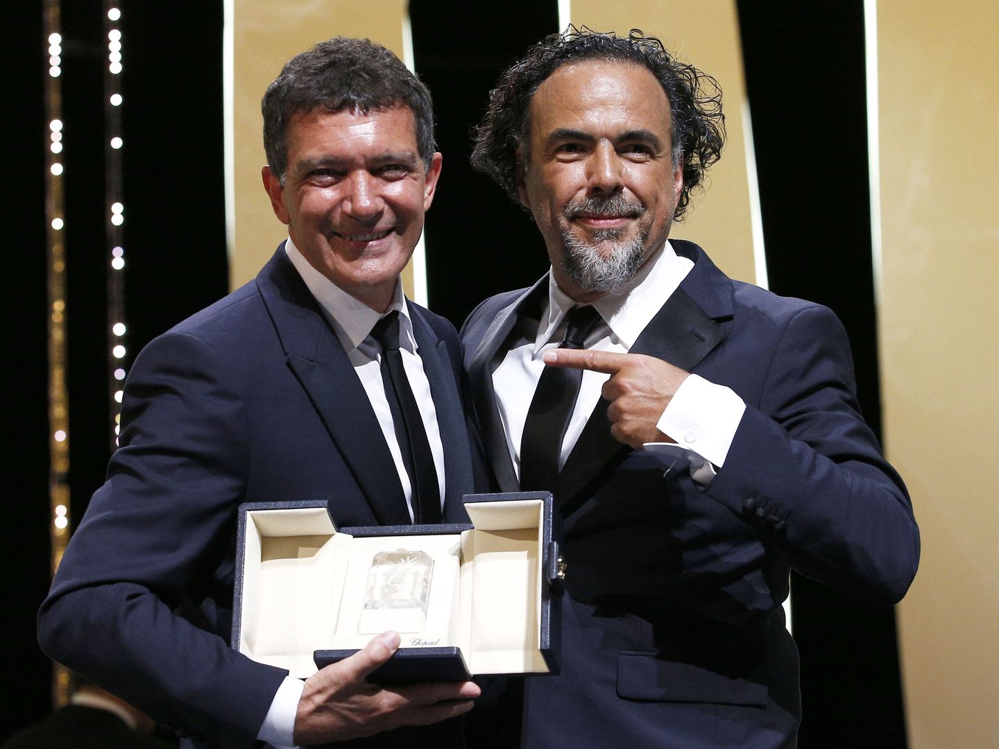 Antonio Banderas, mejor actor en el festival de Cannes 2019 por 'Dolor y gloria'. (Reuters)