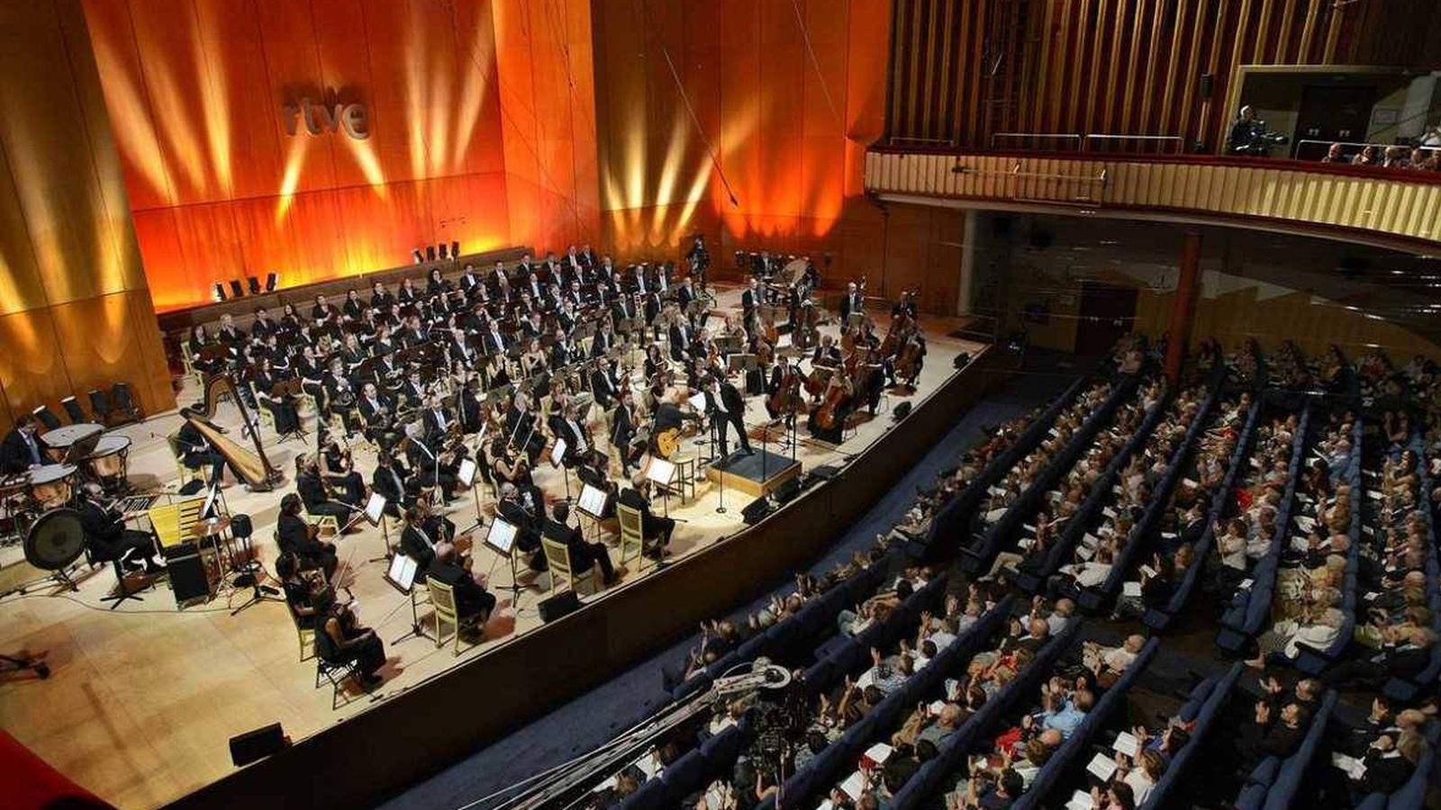 Foto: Interior del Teatro Monumental, sede de la orquesta y coro de RTVE. (EC)