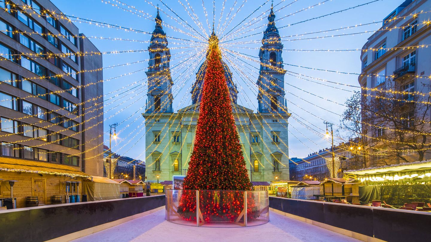 Mercadillo de Navidad en Budapest (Fuente: iStock)