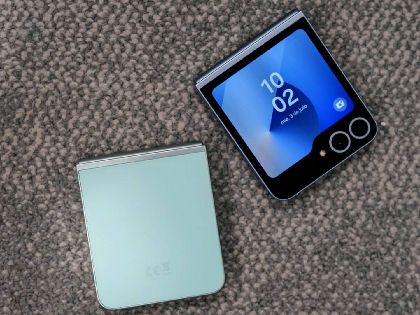 El Flip Z6, el más compacto de Samsung. Foto: M. McLoughlin