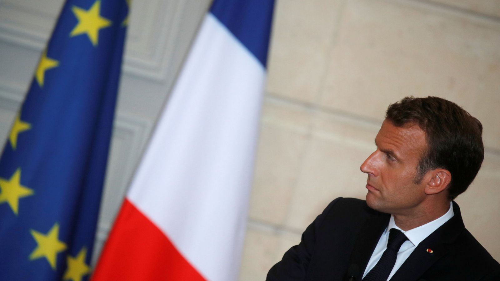Foto: Emmanuel Macron durante una rueda de prensa en el Elíseo, el 5 de junio de 2018. (Reuters)