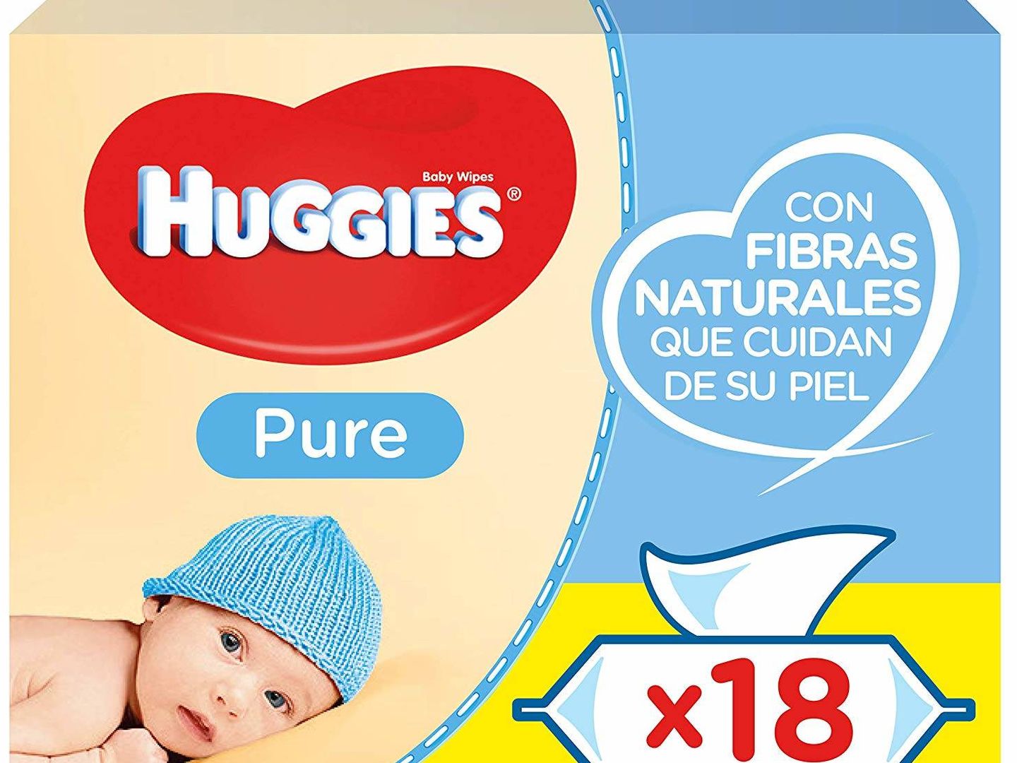 Toallitas para bebés aqua pure Dodot bolsa 48 unidades - Supermercados DIA