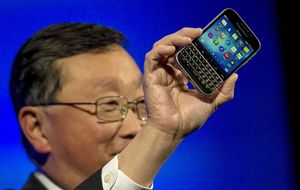 Los inversores dan el visto bueno al nuevo 'smartphone' de BlackBerry
