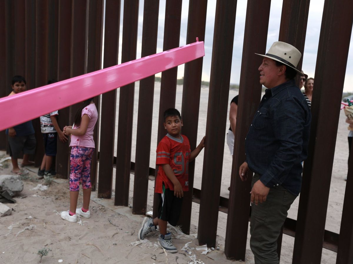 Foto: La historia del columpio que eliminó la frontera México-EE.UU. por unos minutos