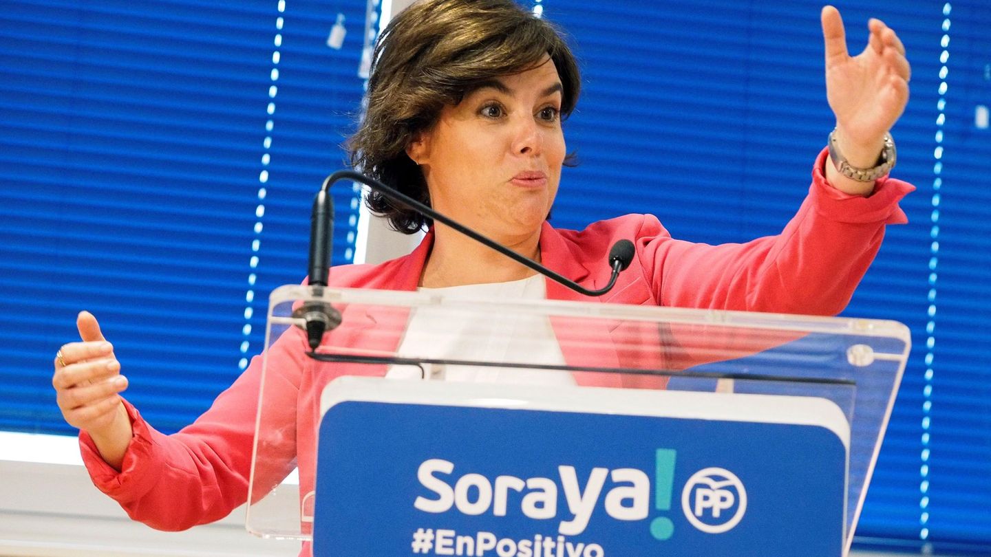 Soraya Sáenz de Santamaría. (EFE)