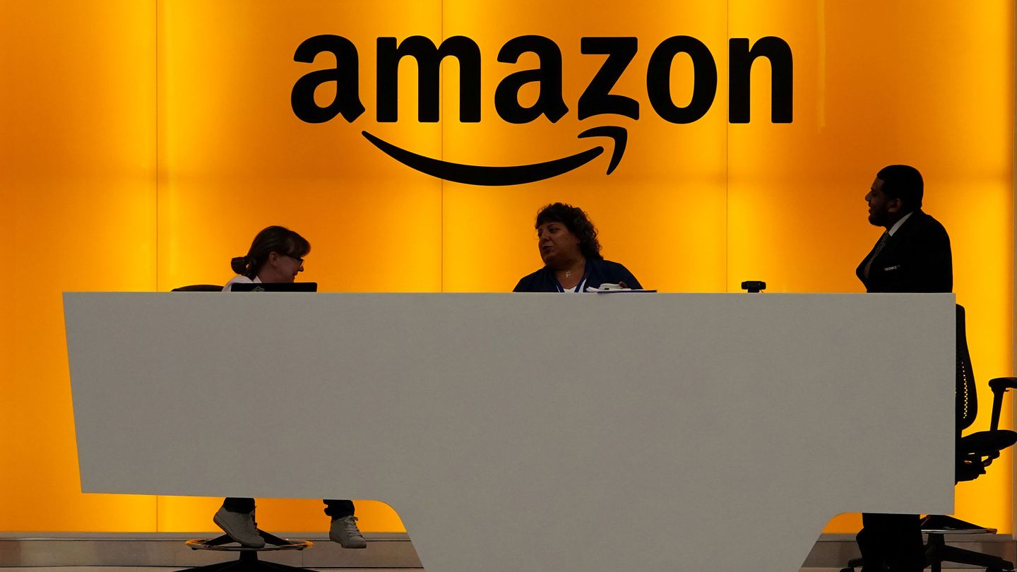 Recepción de la sede de Amazon en Nueva York. (Reuters)
