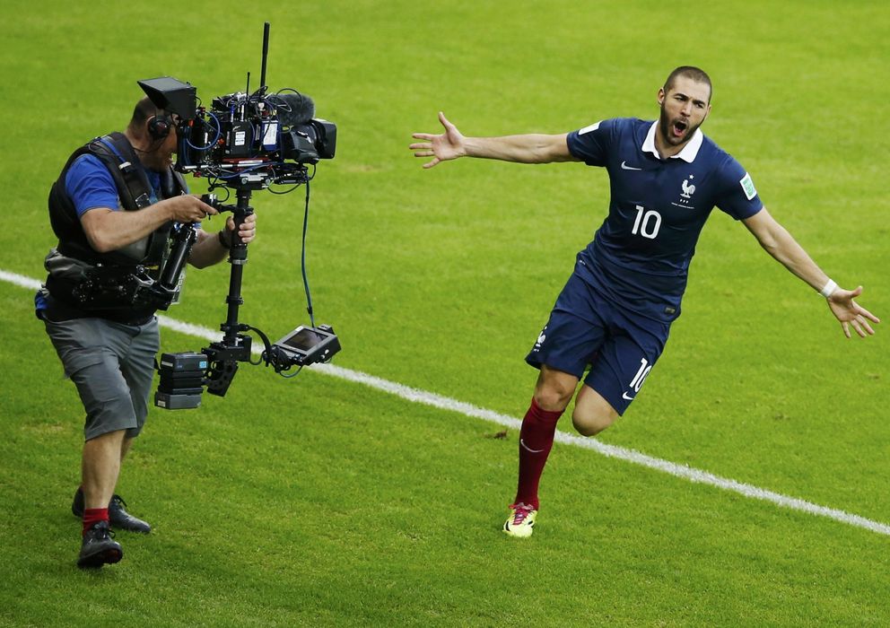 Foto: Benzema comenzó el Mundial como gran protagonista de Francia.