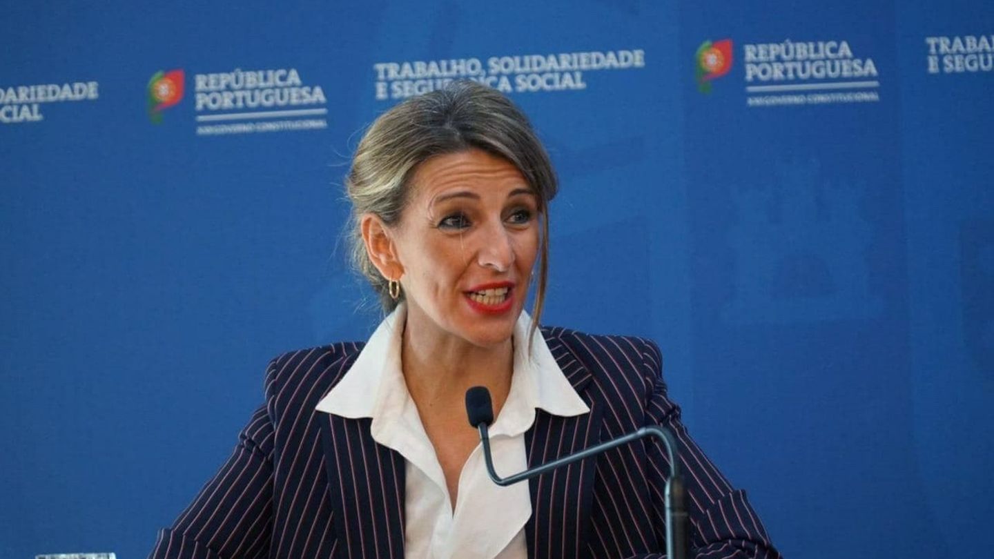 La ministra de Trabajo, Yolanda Díaz. (EFE)