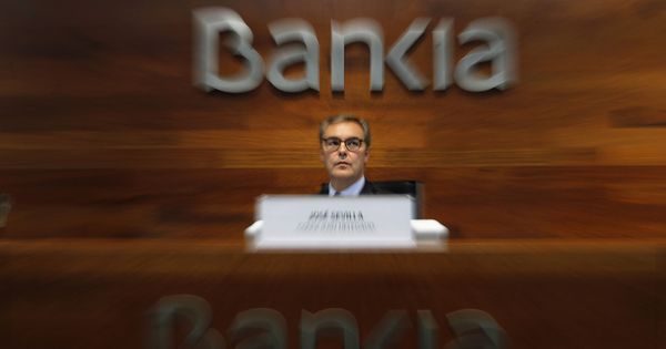 Foto: El consejero delegado de Bankia, José Sevilla, durante la presentación de los resultados de la entidad. (EFE)