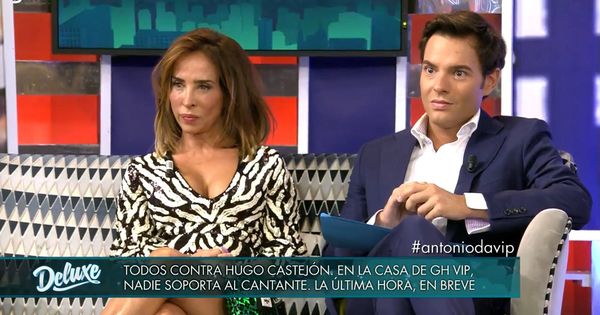 Foto: María Patiño, en 'Sábado Deluxe'. (Telecinco)