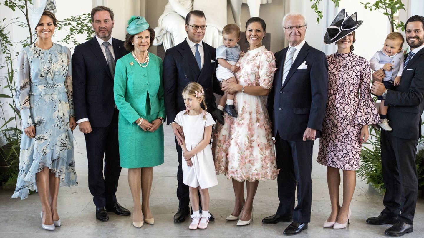 La familia real sueca. (EFE)