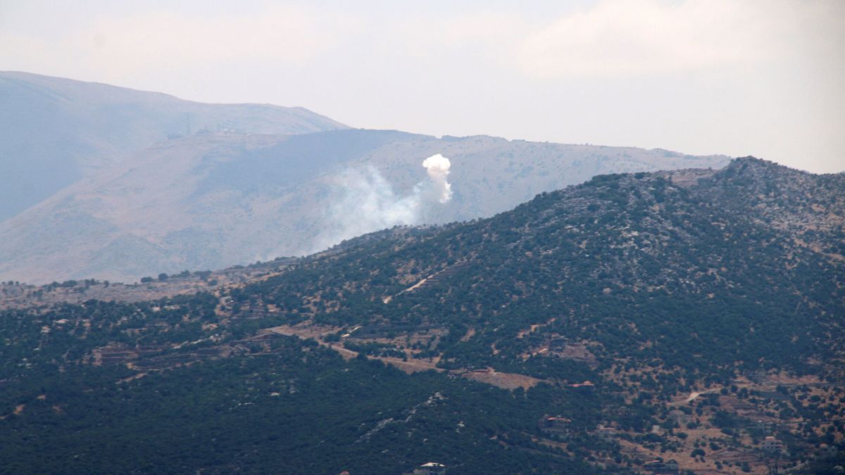 Disparan desde el Líbano más de 10 cohetes contra Israel, que responde con ataques