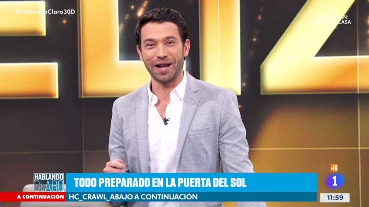 Marc Calderó, presentador de 'Hablando claro'. (RTVE)