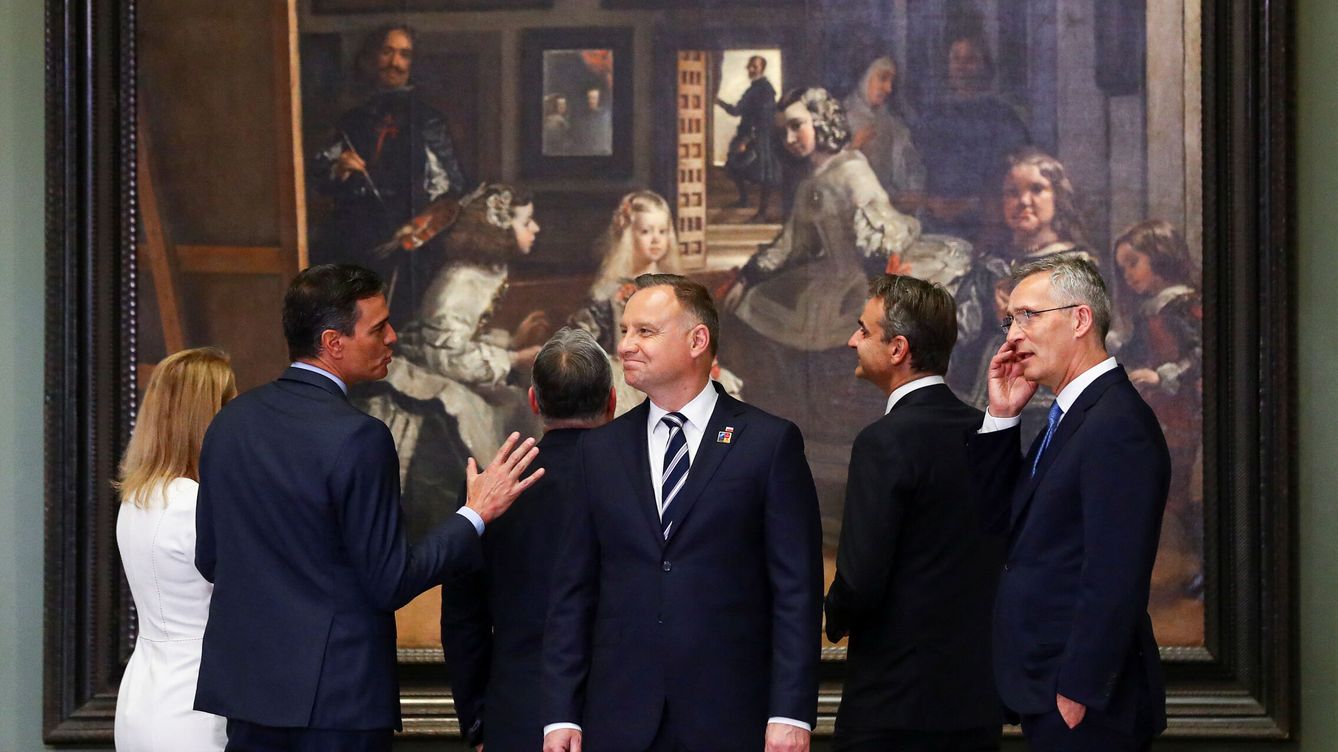 Foto: Cumbre de la OTAN en Madrid. (Reuters/Violeta Santos Moura)