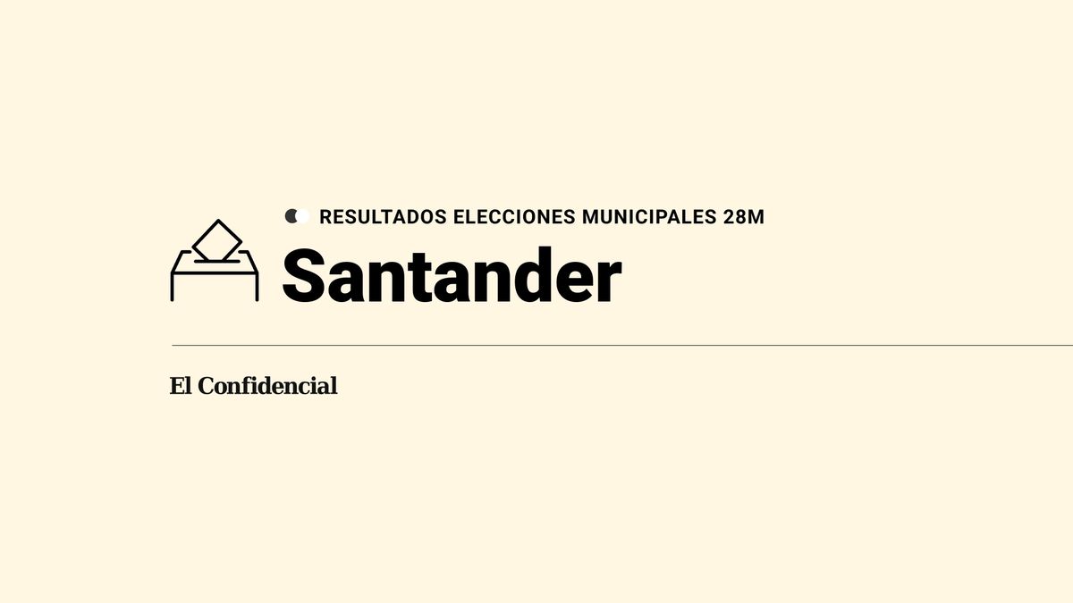 Escrutinio y ganador en Santander: resultados de las elecciones municipales de 2023