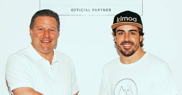 Foto: Kimoa es patrocinador de McLaren, la escudería con la que compite Fernando Alonso. (Kimoa)