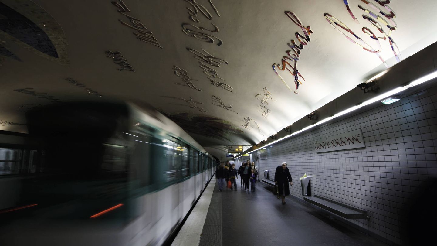 La estación Cluny- La Sorbonne.