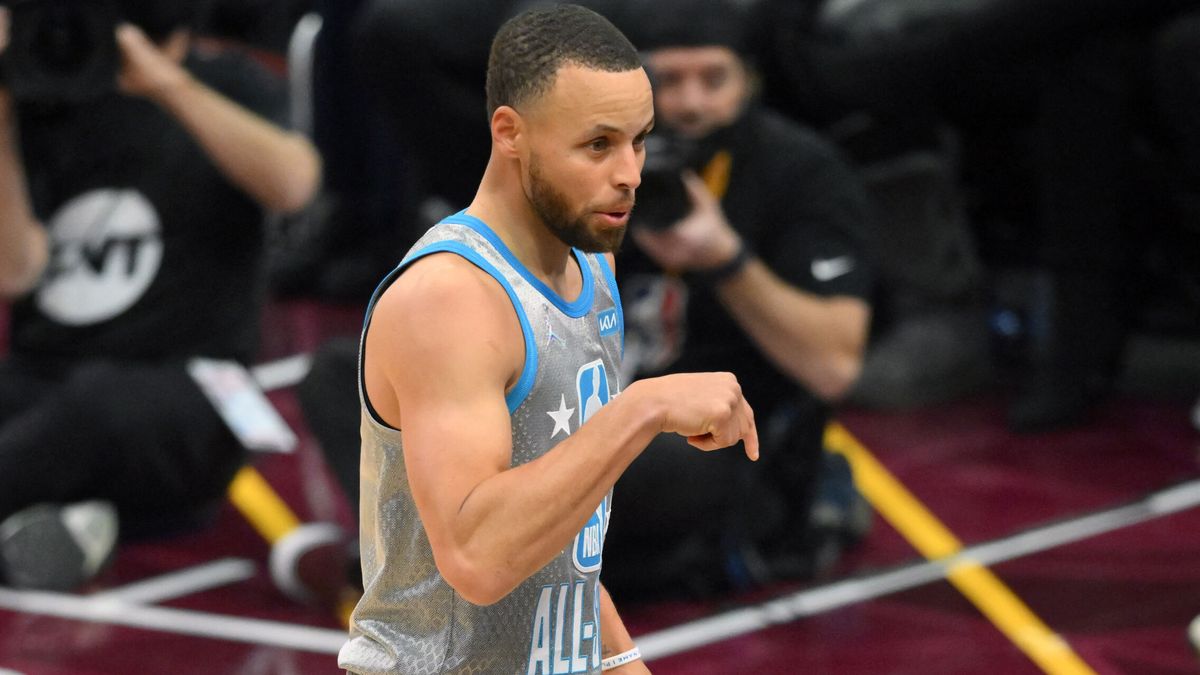 50 puntos de Curry le dan la victoria a LeBron James en el All-Star de Cleveland