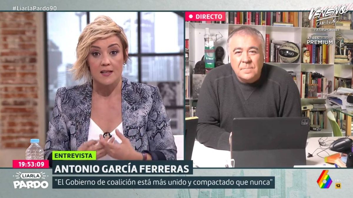 Cristina Pardo habla con Ferreras de la "historia chusca" de Pablo Iglesias en el caso Dina