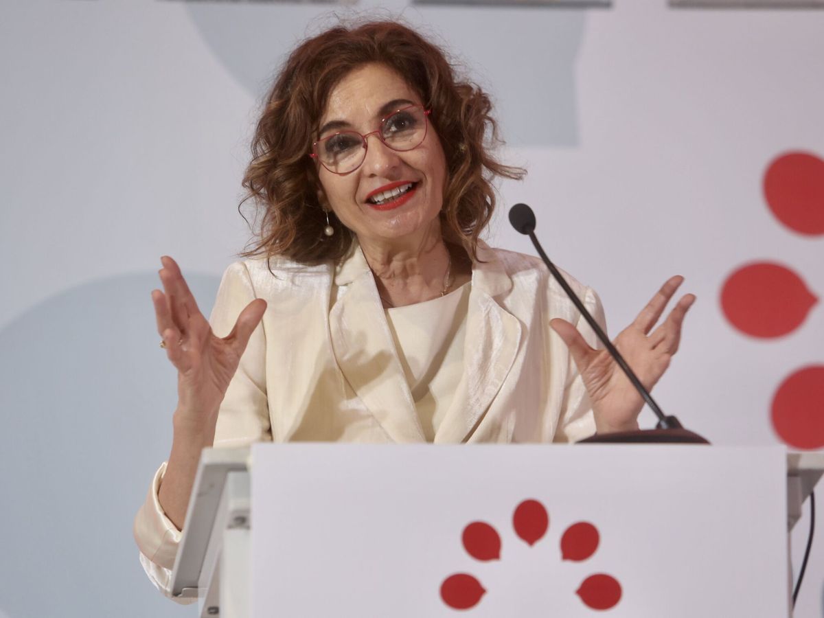 Foto: La vicepresidenta primera del Gobierno y ministra de Hacienda, María Jesús Montero. (Europa Press/Nacho Frade)