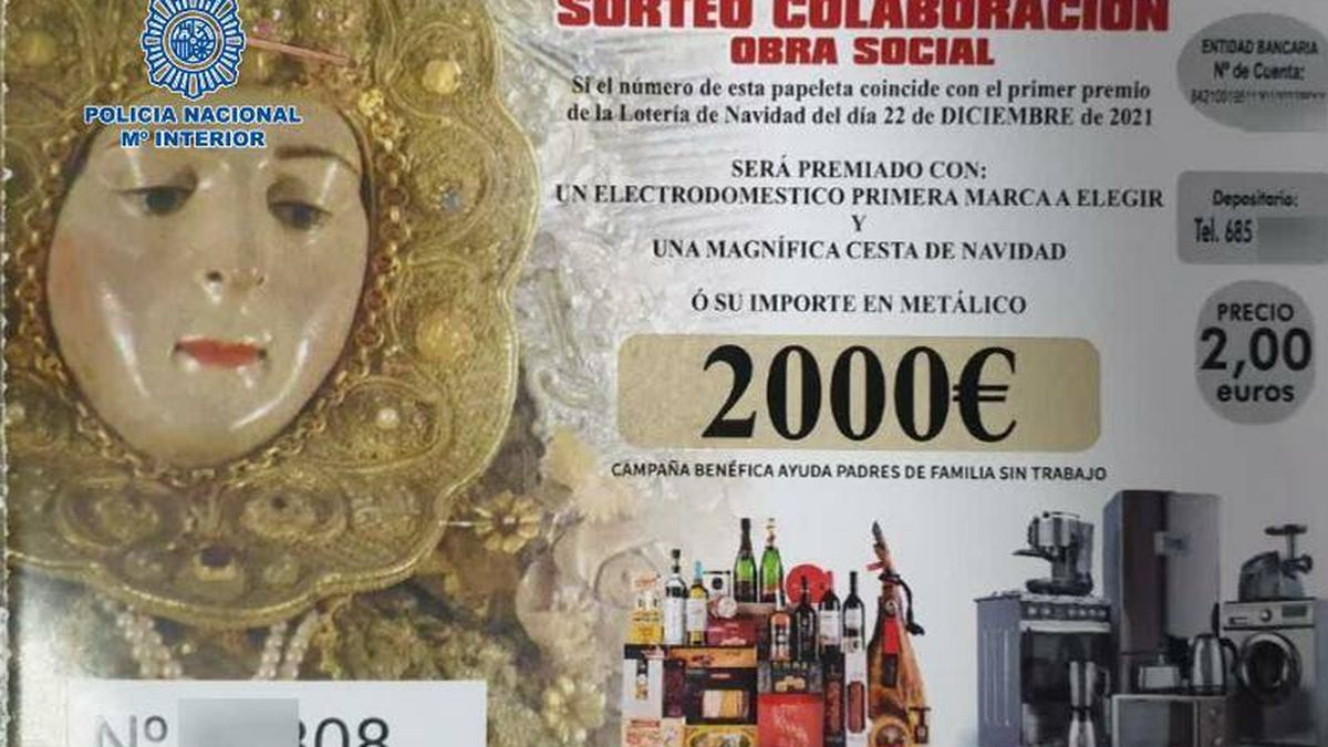 Ya circulan estafas de la Lotería de Navidad: la Policía advierte de la venta de papeletas falsas