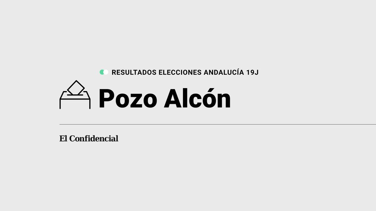 Resultados en Pozo Alcón de elecciones en Andalucía: el PP, partido más votado