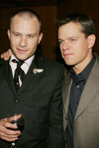 Matt Damon y su mujer Luciana recuerdan así a su ángel Heath Ledger
