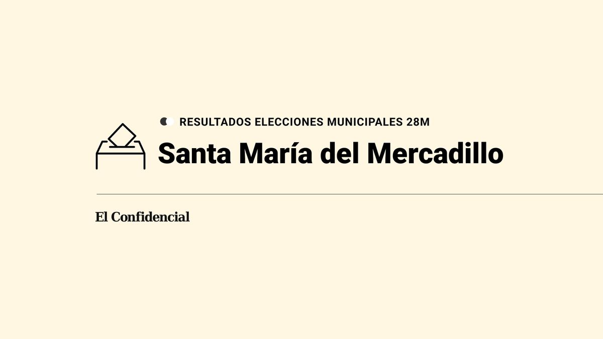 Resultados y ganador en Santa María del Mercadillo durante las elecciones del 28-M, escrutinio en directo