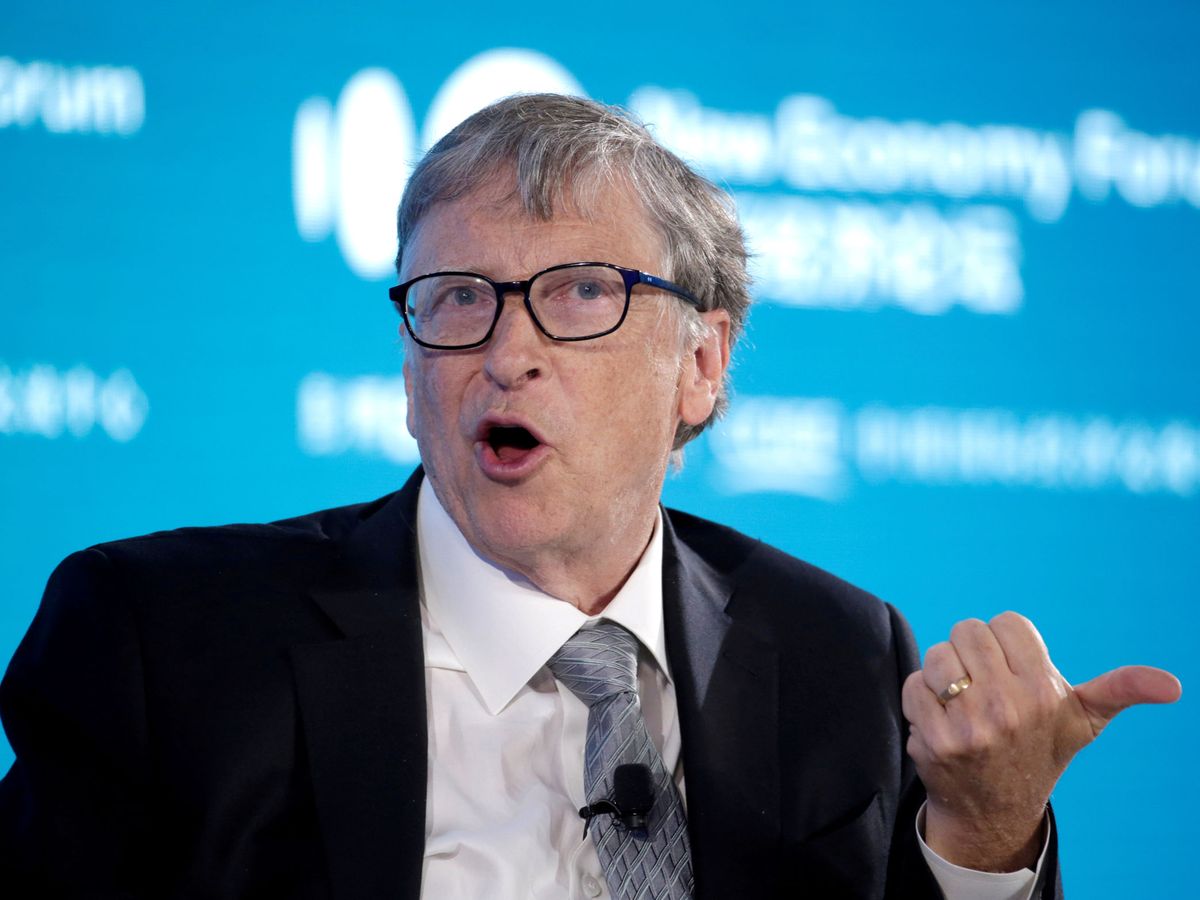 Foto: Bill Gates quiere Big Macs sintéticos. (Reuters)