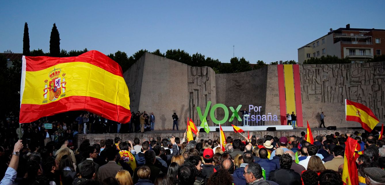 Acto de Vox en Colón. (Reuters)
