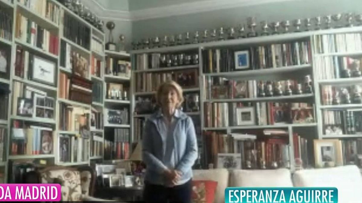 El interés, más allá del coronavirus, que ha generado Esperanza Aguirre en su conexión con Ana Rosa