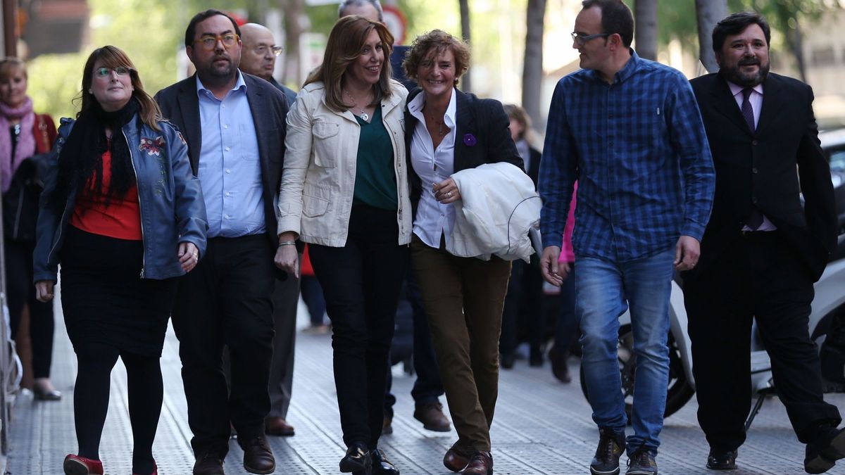 Díaz echa mano de Zapatero y Madina para que le abran camino en Cataluña