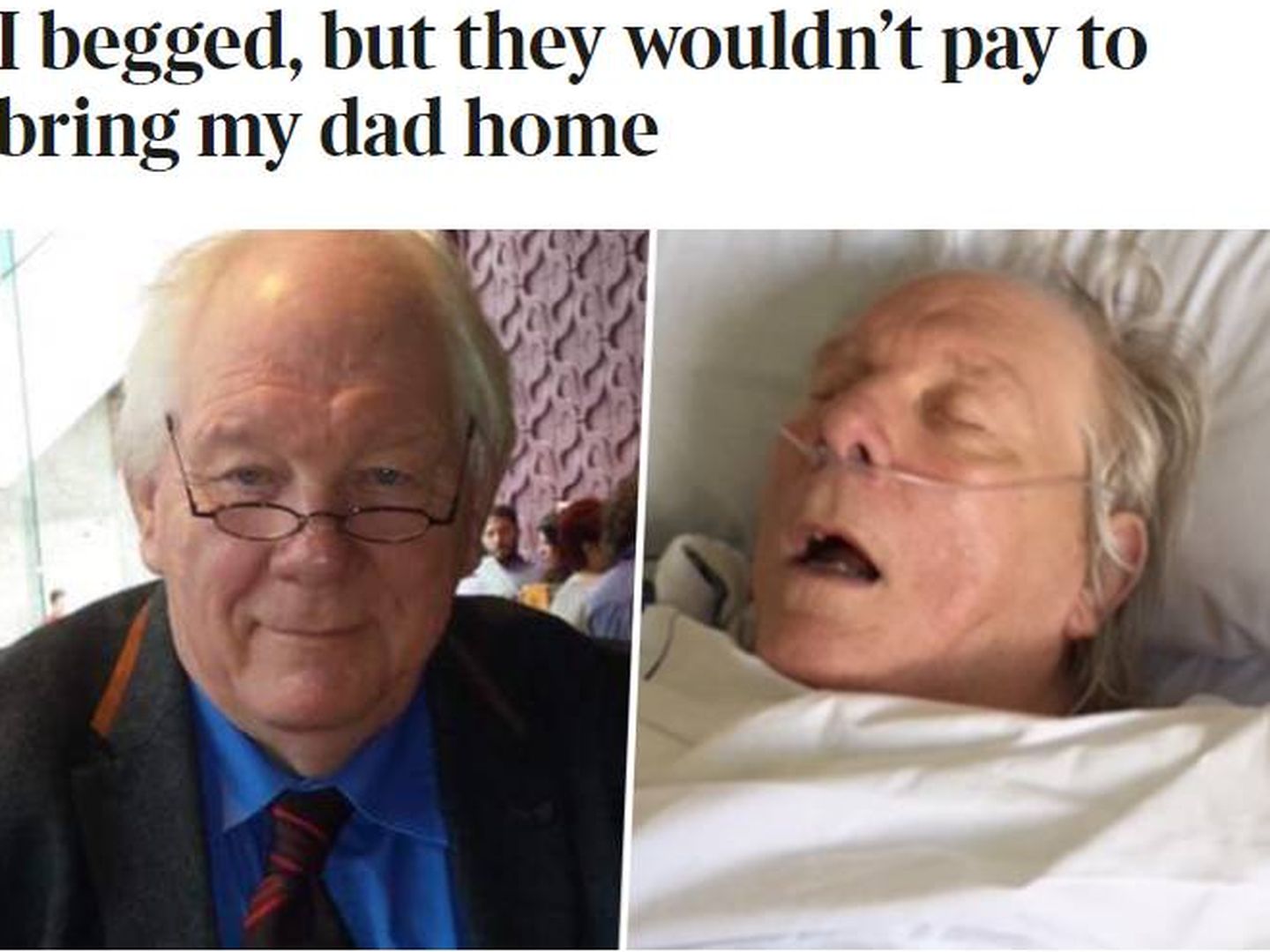 'The Times' destapó la muerte de un británico en Lanzarote, víctima del fraude de las aseguradoras. La familia llegó a pagar 22.000 libras por un avión ambulancia hasta Reino Unido.