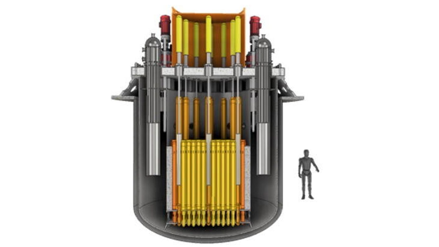 Diseño de SEALER, el reactor compacto refrigerado por plomo comparado con un ser humano (LeadCold)