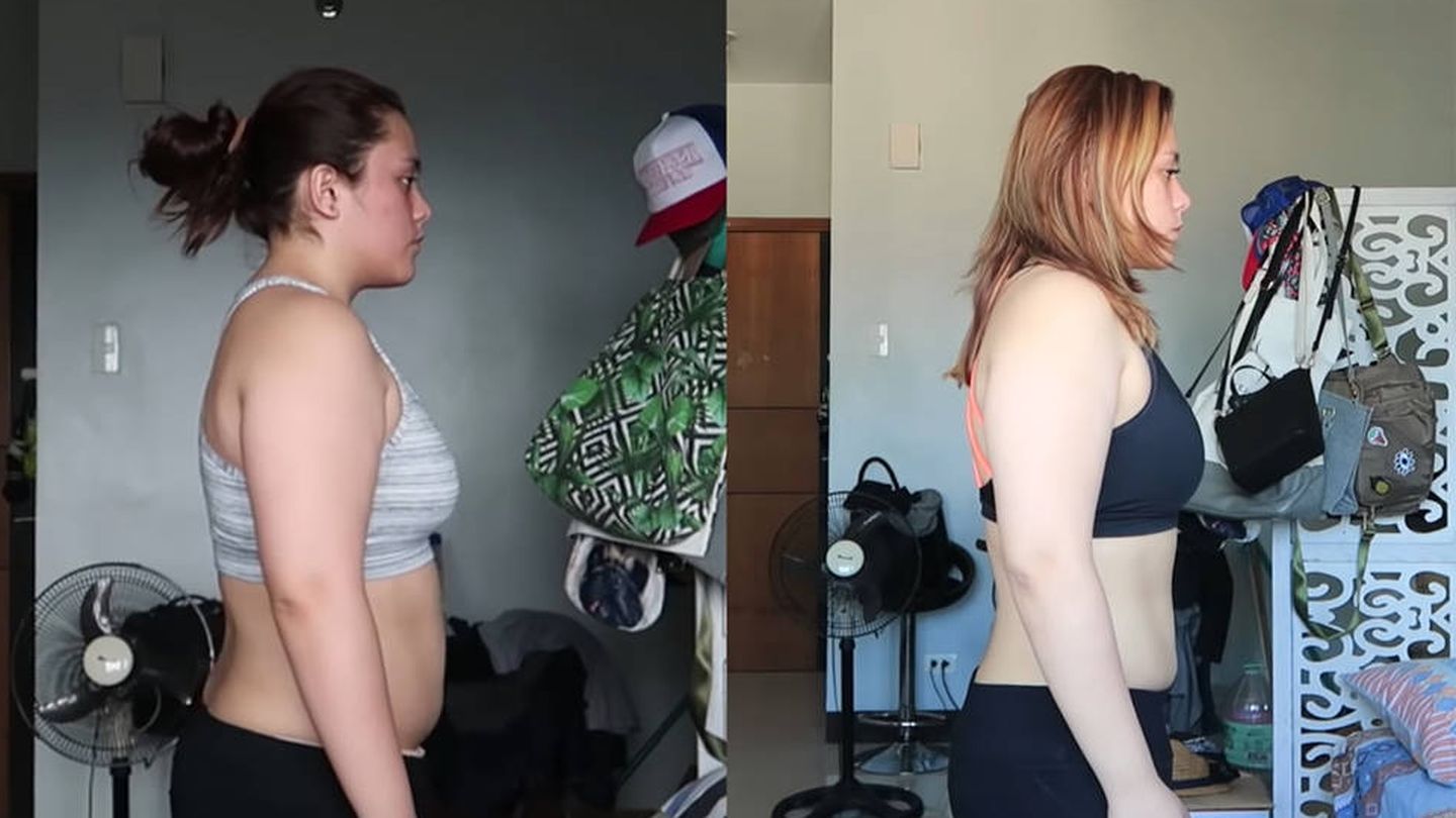 Marga compartió su proceso con las imágenes del antes y el después (Foto: Instagram)