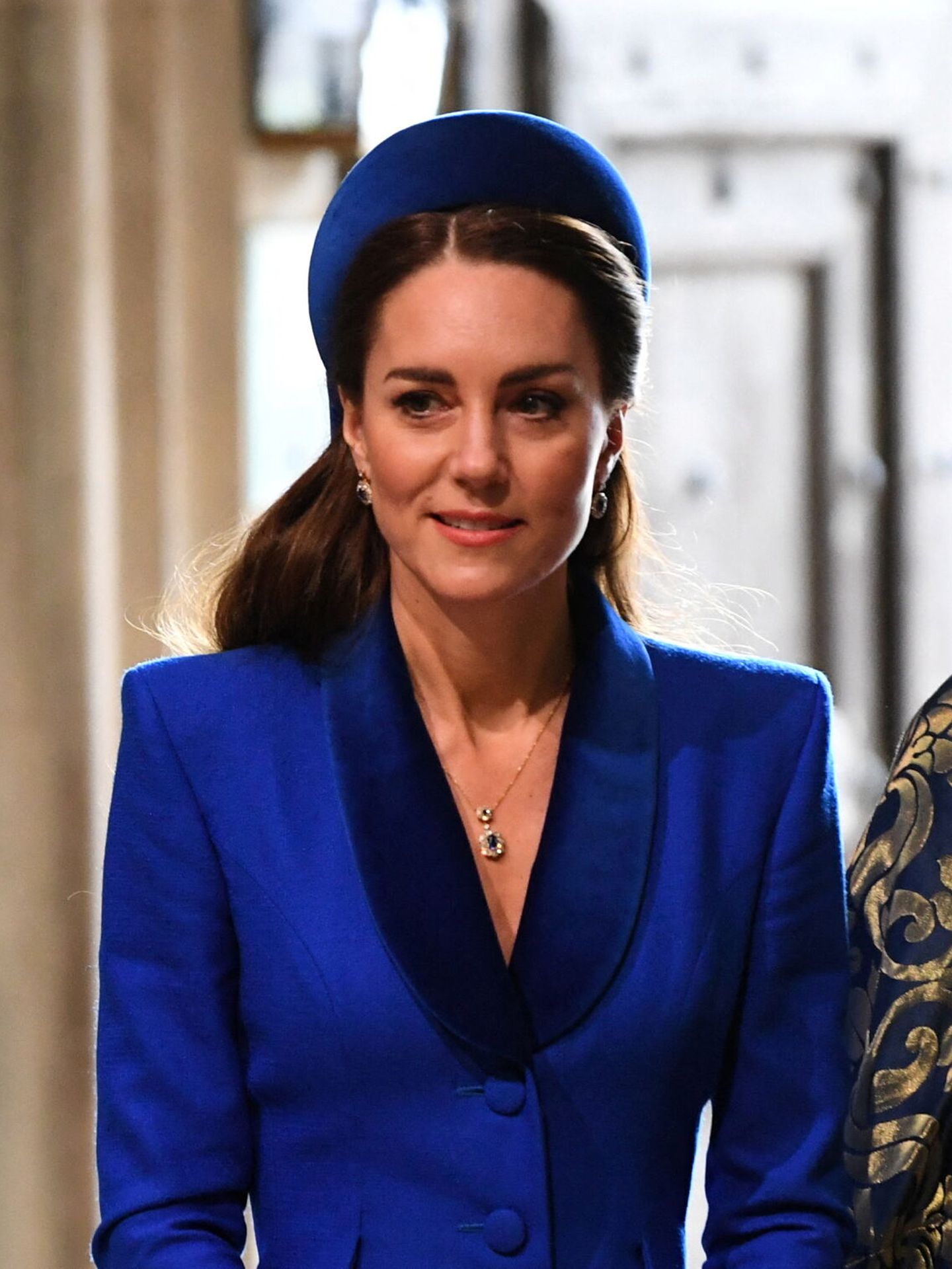 Kate Middleton, en la abadía de Westminster. (Reuters/Pool/Daniel Leal)