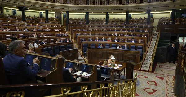 Foto: Vista general del Congreso de los Diputados. (J. J. Guillén)