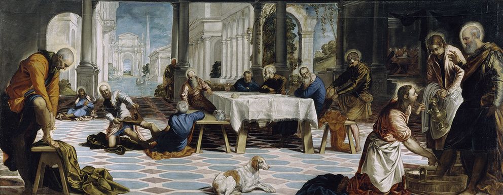 'El lavatorio', de Tintoretto.