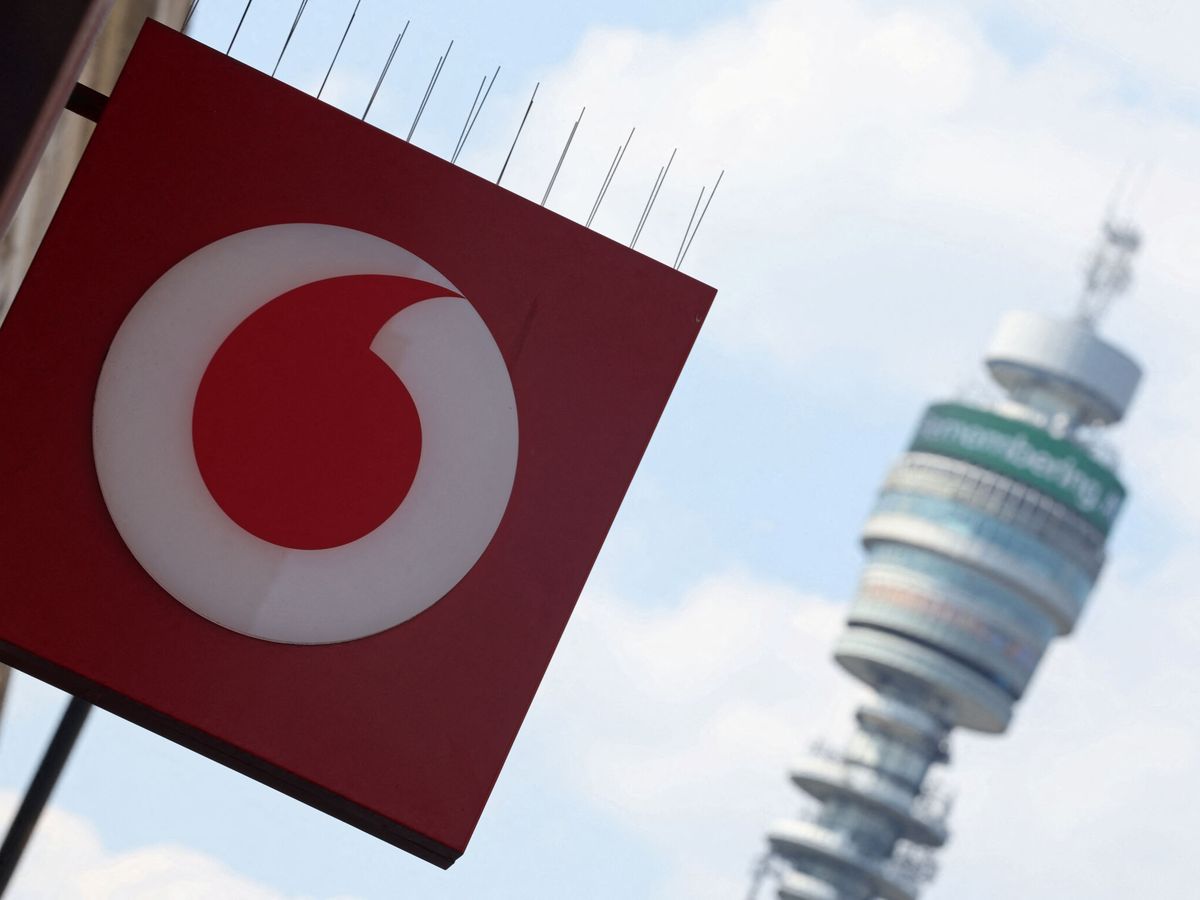 Foto: Logo de Vodafone. (Reuters/Toby Melville)
