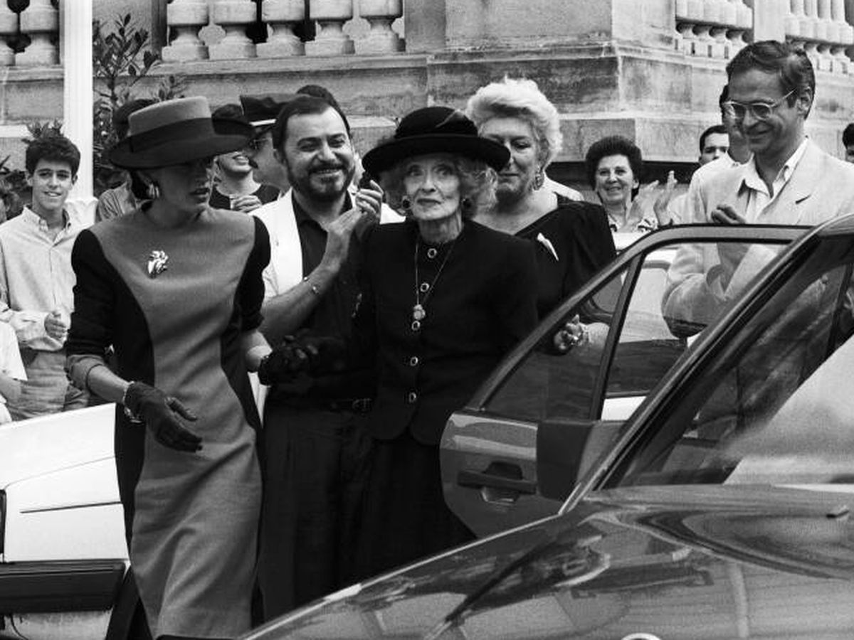 Foto: Betty Davis a su llegada al Festival de Cine de San Sebastián. (Archivo/Festival San Sebastián/Cortesía)