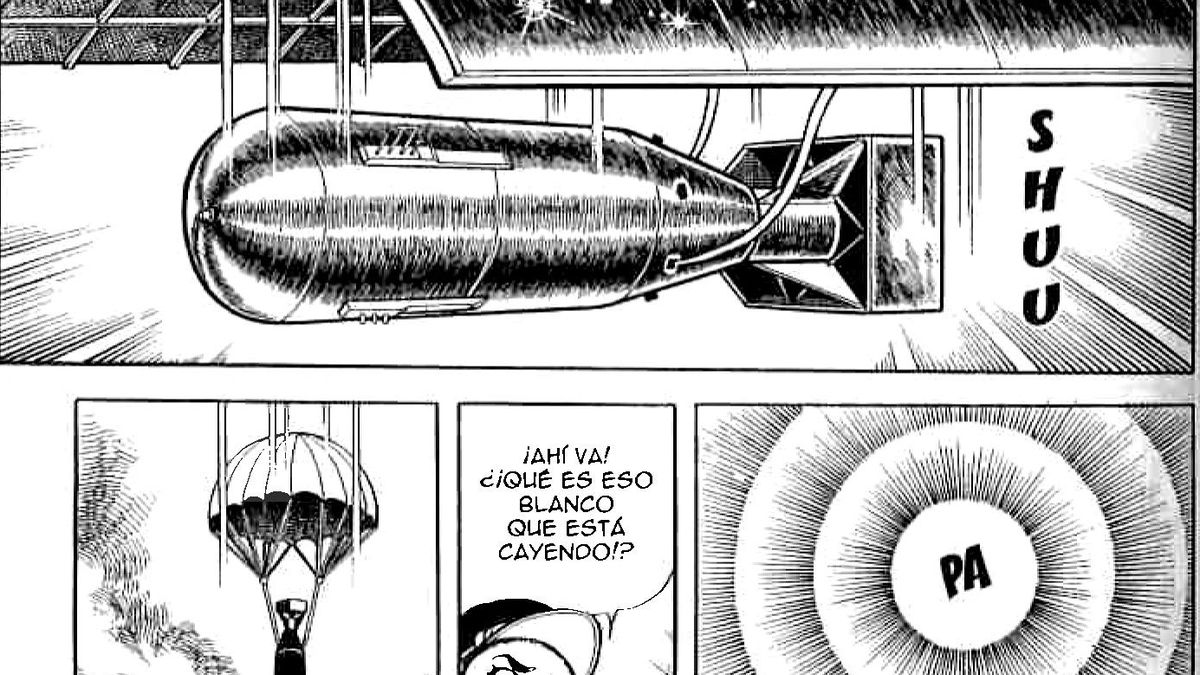 El manga que lanza la bomba sobre Hiroshima cada día