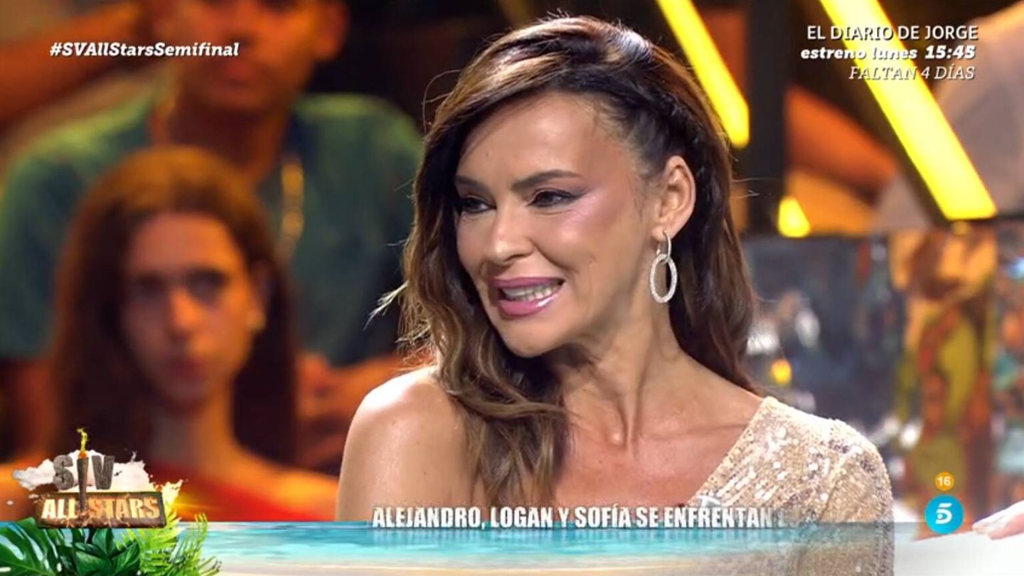 Olga Moreno en 'Supervivientes All Stars'. (Mediaset)