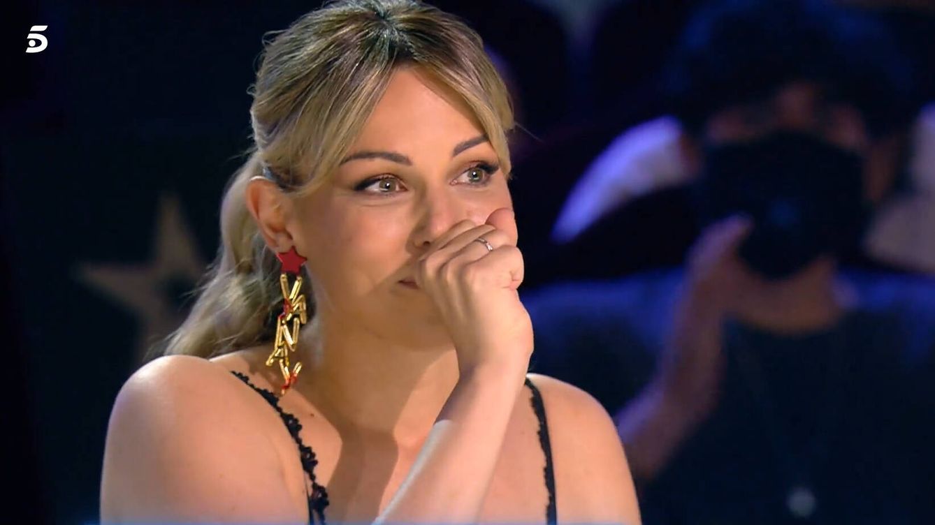 Edurne se rompe en 'Got Talent' con la emotiva petición de una concursante