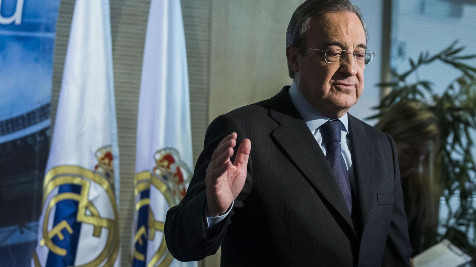 Foto: Florentino Pérez, presidente del Real Madrid. (Efe)