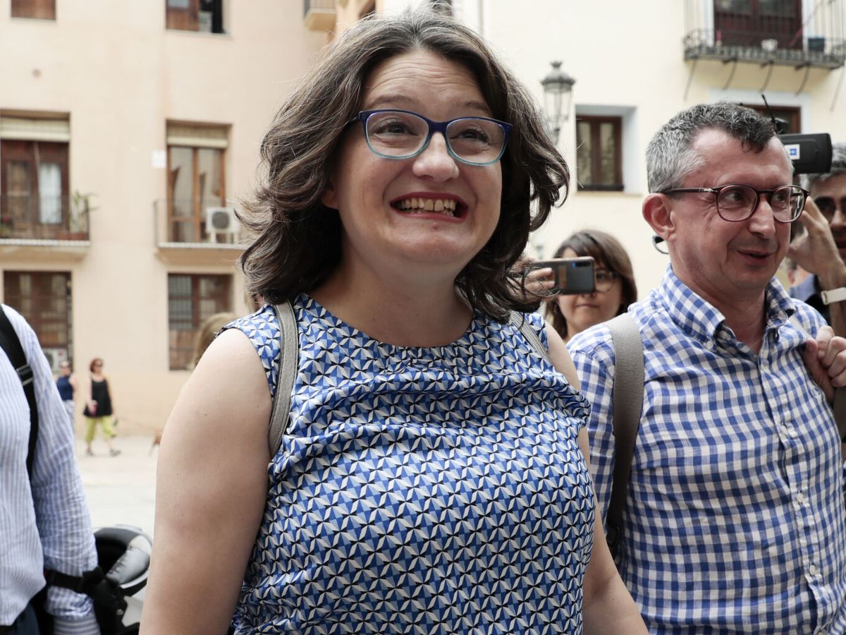 Foto: La exvicepresidenta de la Generalitat y coportavoz de Compromís, Mónica Oltra. (EFE/ Ana Escobar)